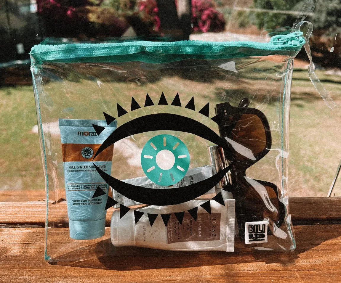Green eye purse