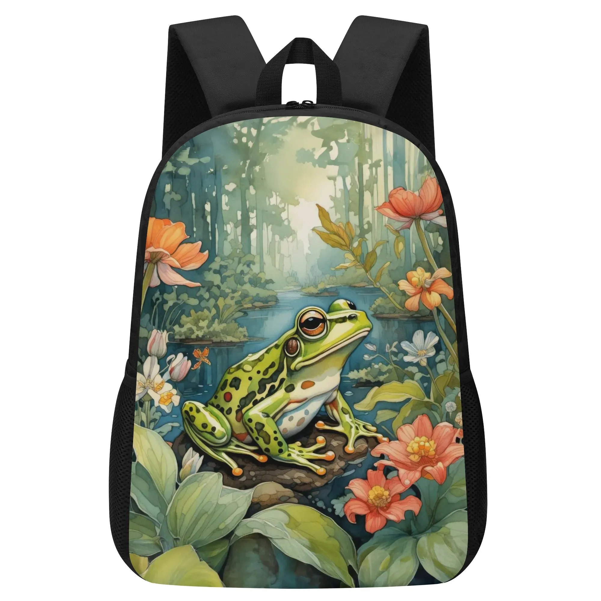 Green Frog 17 Inch Laptop Backpack