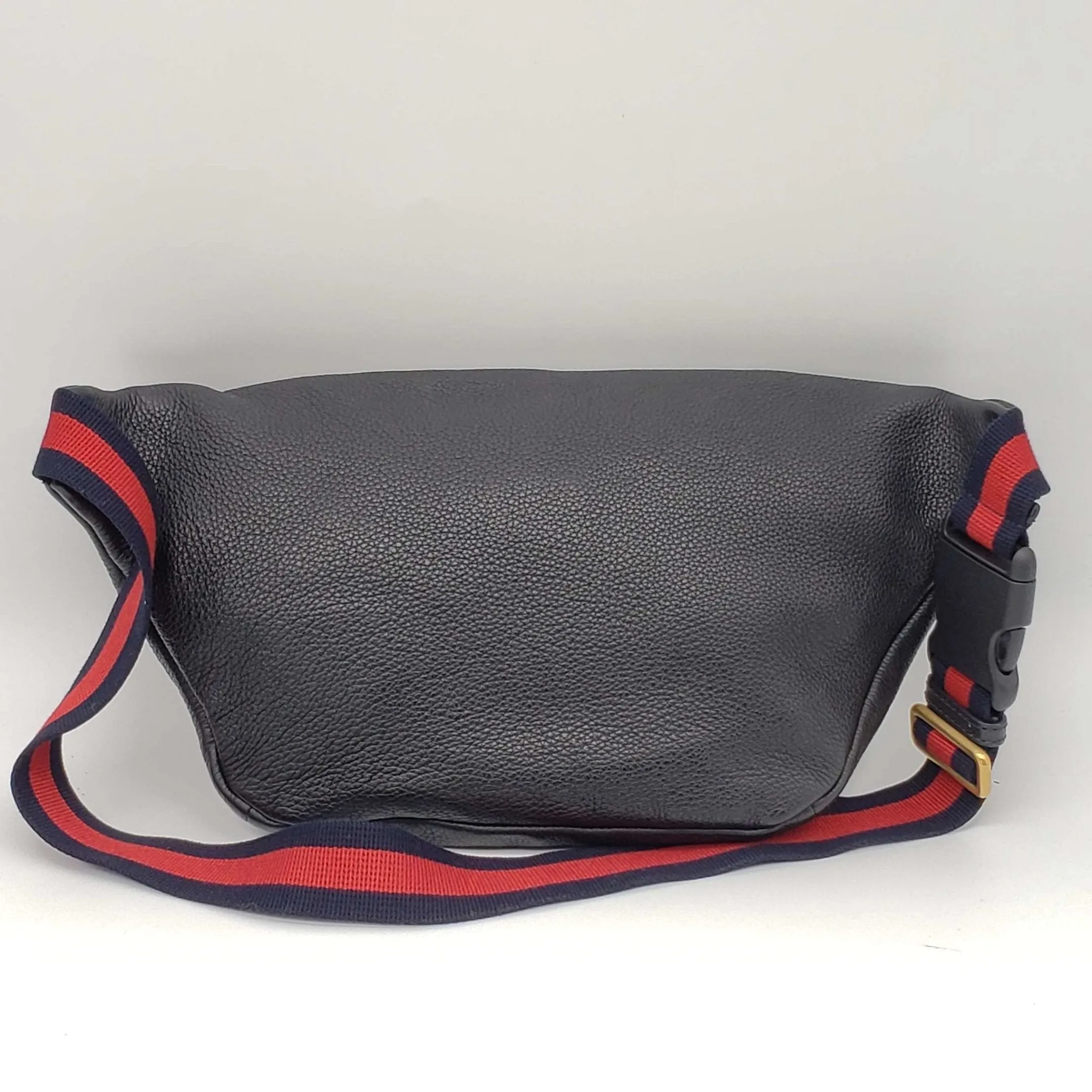 Gucci Black Leather Belt Bag