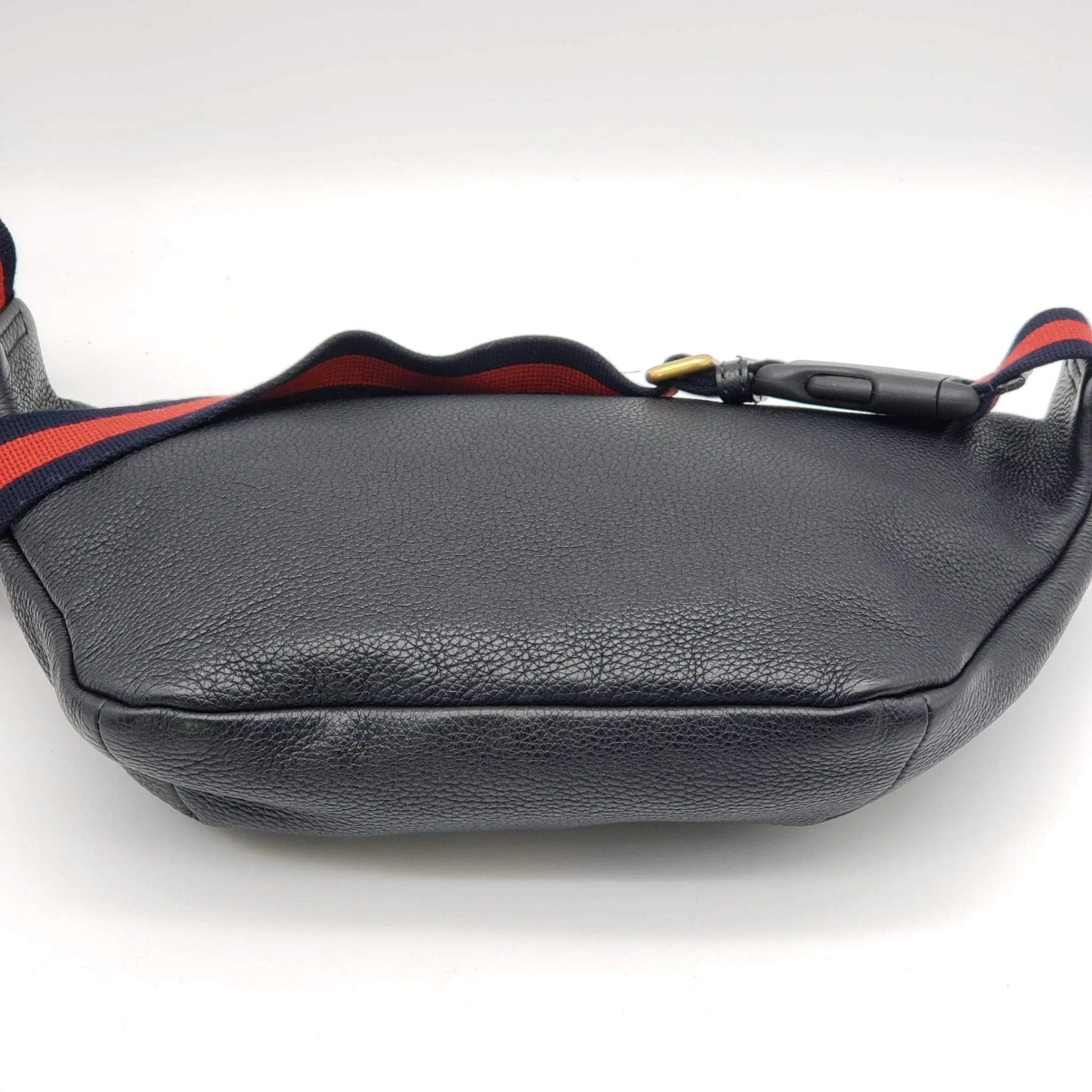 Gucci Black Leather Belt Bag
