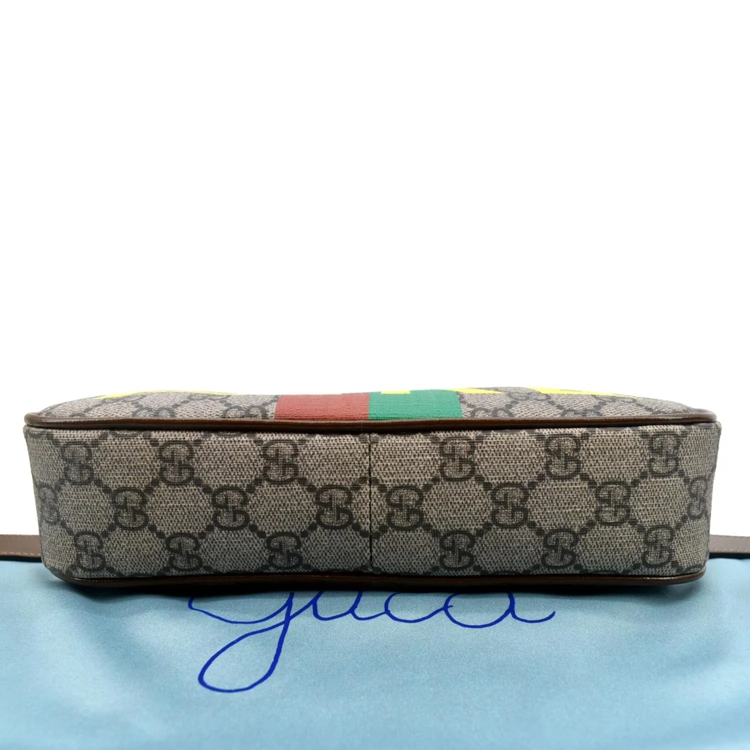 GUCCI Fake/Not GG Supreme Canvas Belt Bag Beige 602695