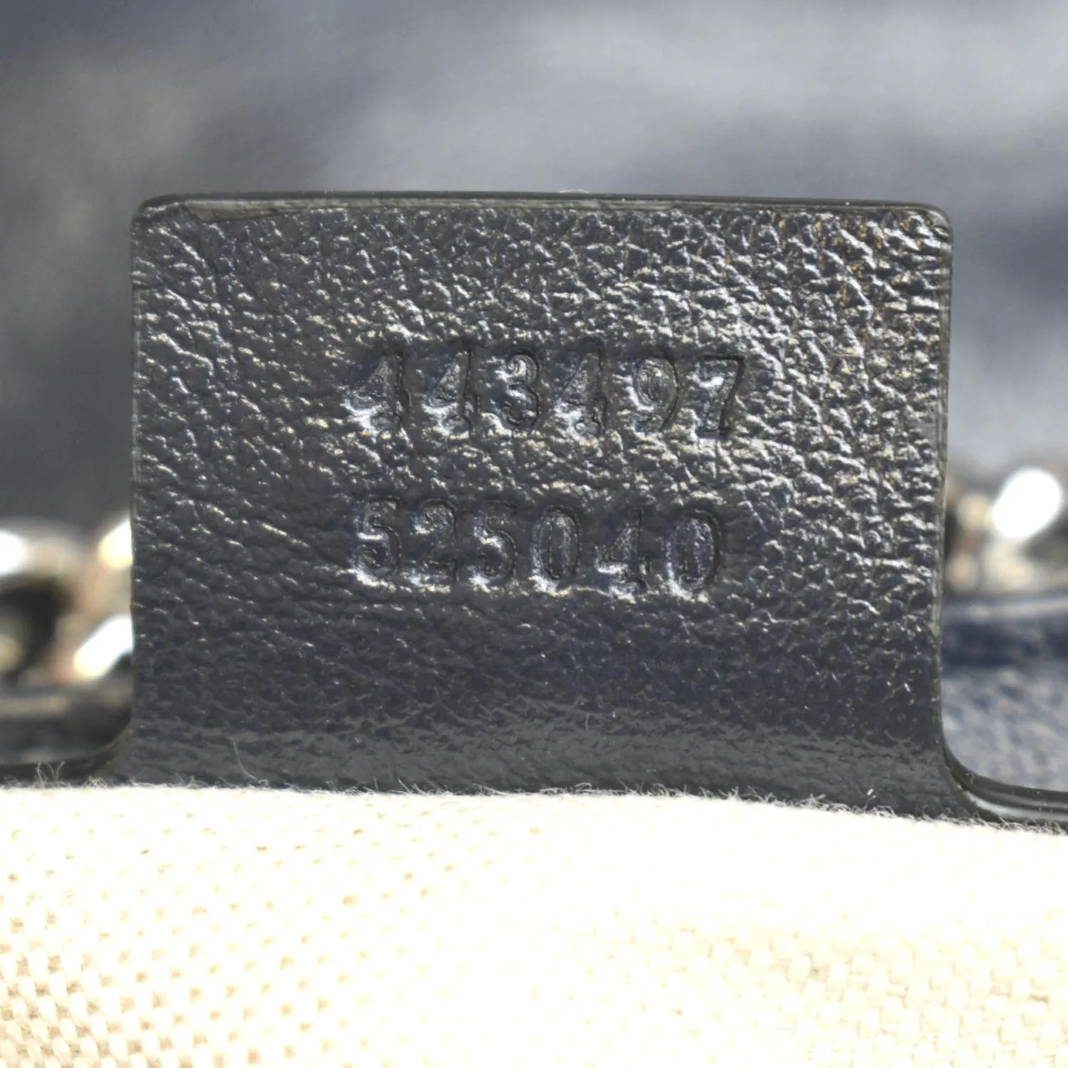 GUCCI GG Marmont Canvas Leather Crossbody Bag Multicolor 443497