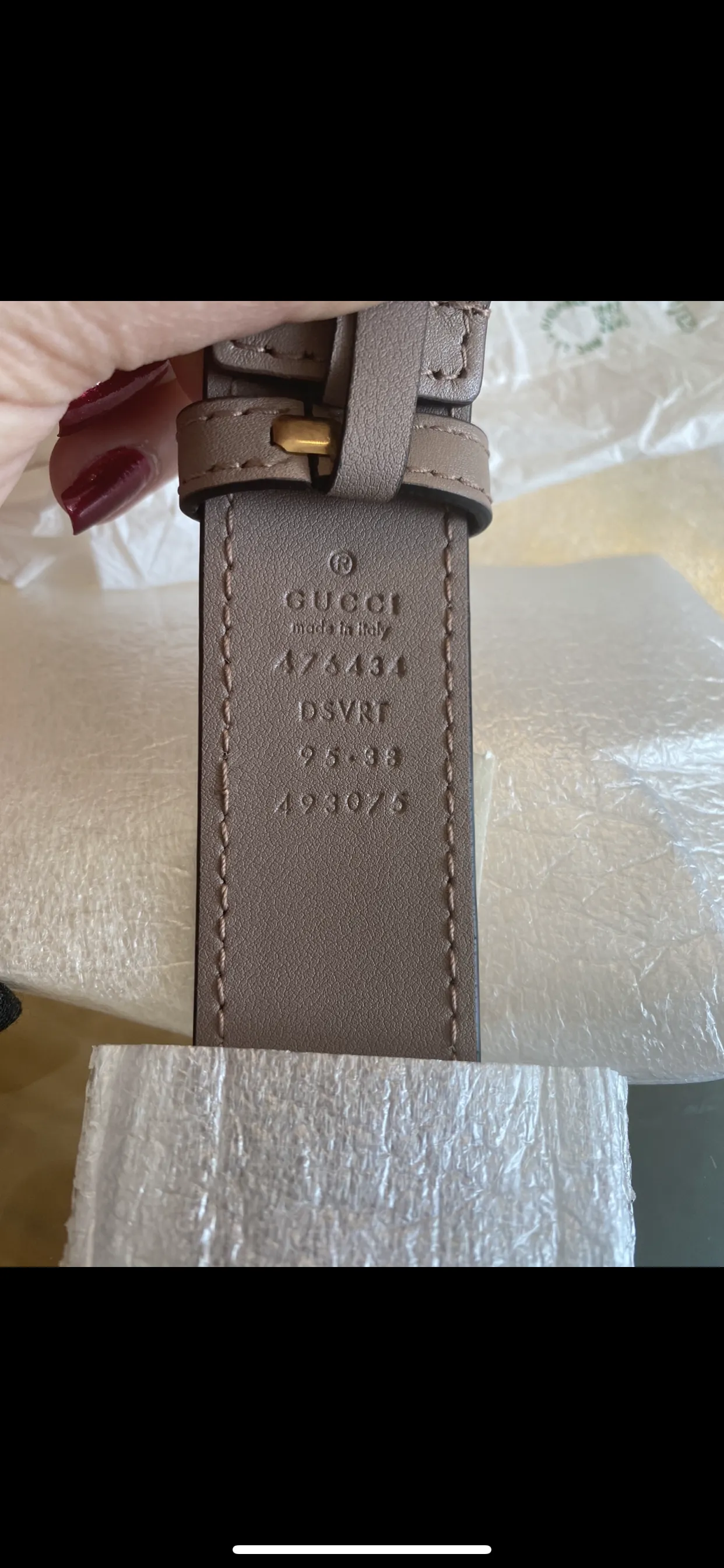 Gucci GG Marmont Matelassé Leather Belt Bag in Pink