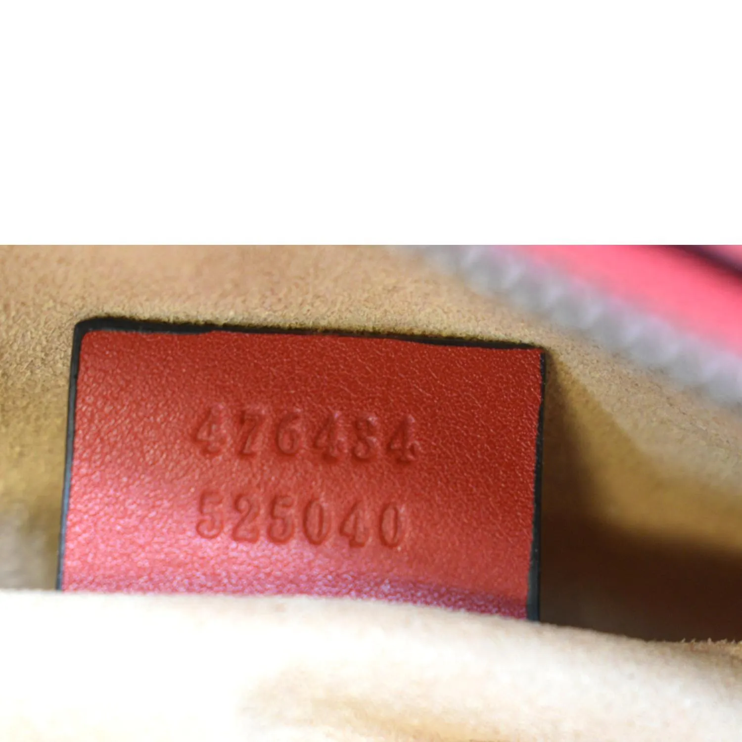 GUCCI GG Marmont Matelasse Leather Belt Bag Red 476434