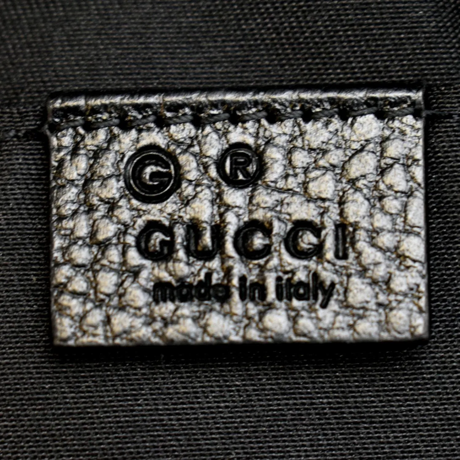 GUCCI GG Monogram Nylon Canvas Fanny Pack Belt Bag Black 449182