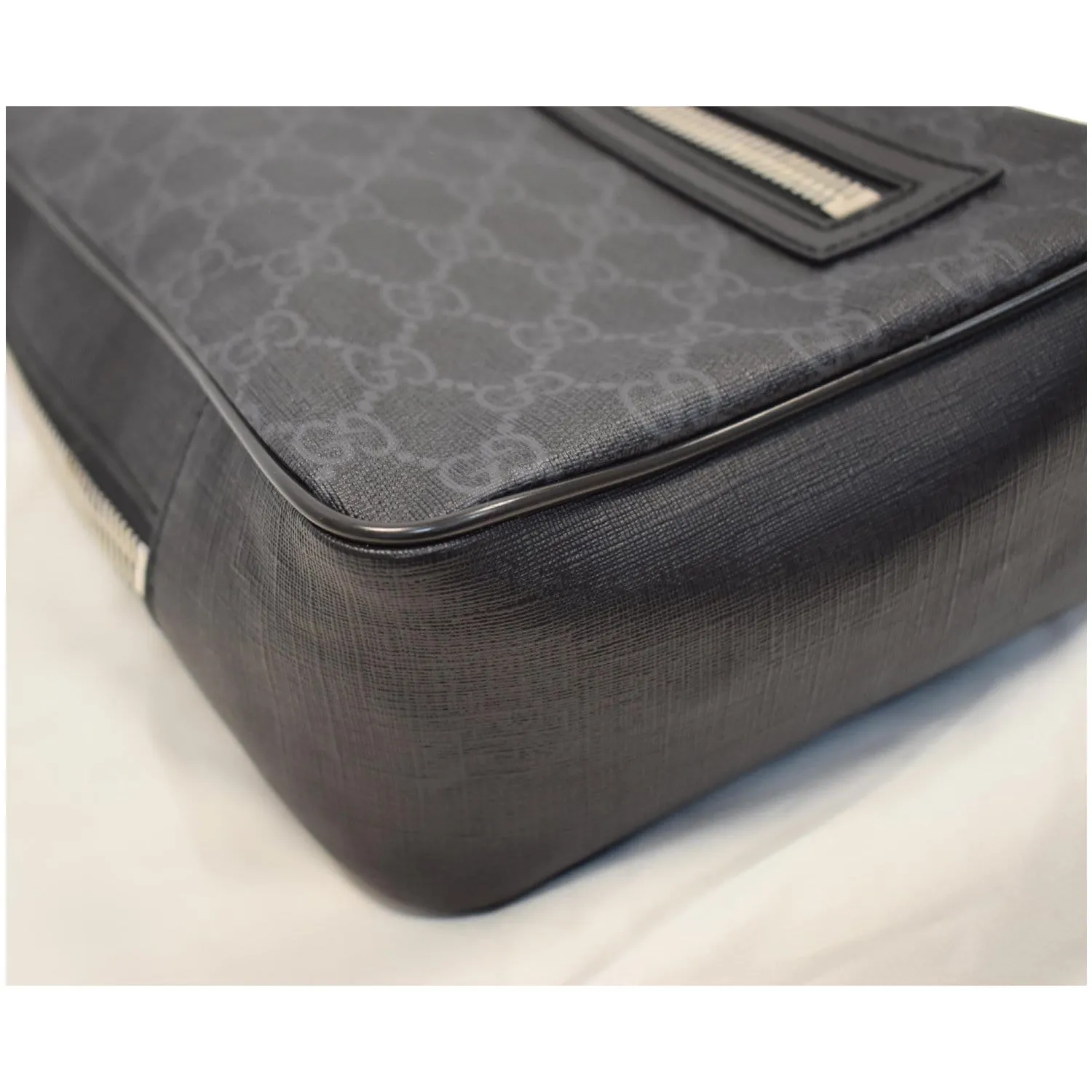 GUCCI GG Supreme Canvas Belt Bag Black 478325