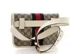 Gucci GG Supreme Monogram Web Small Ophidia Belt Bag