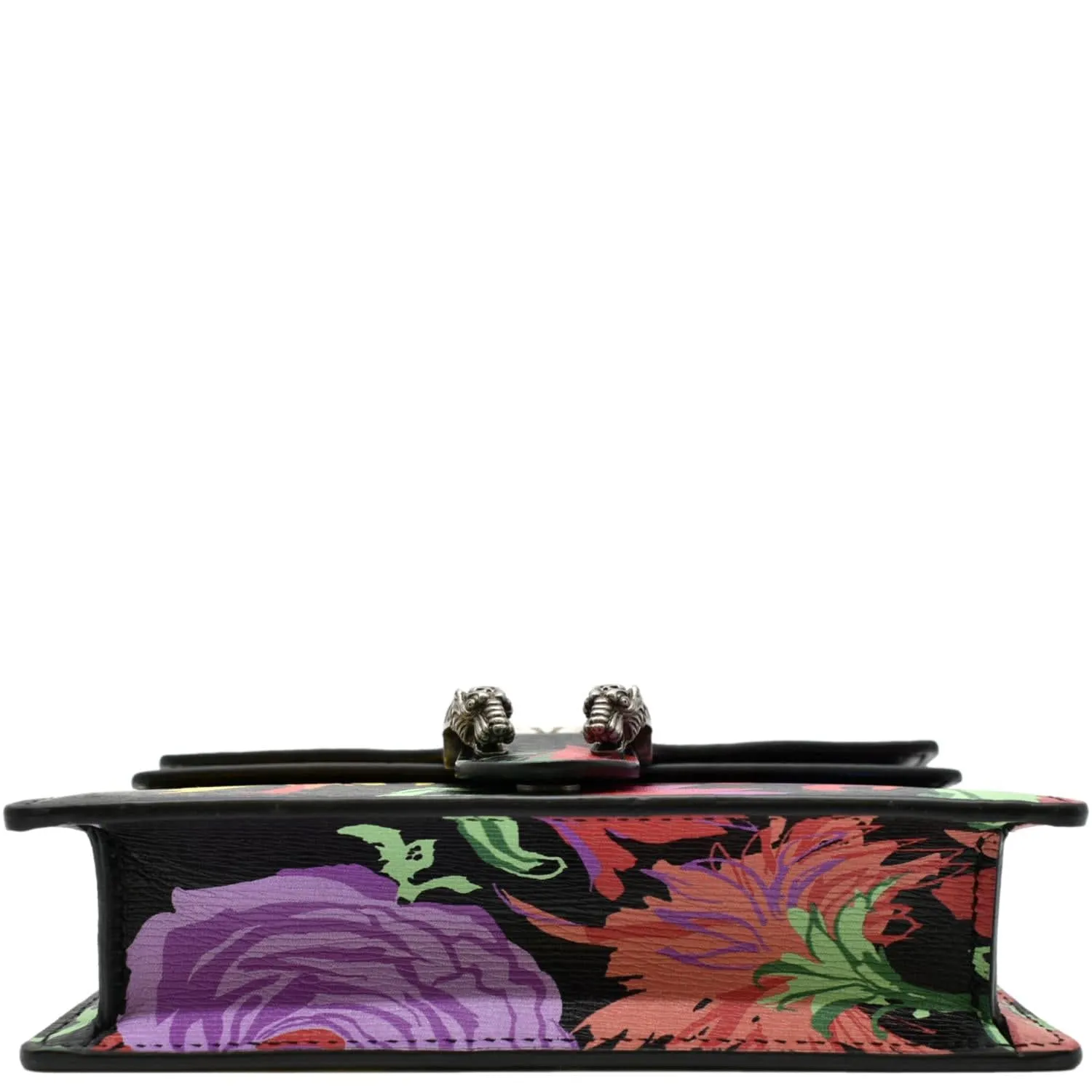 GUCCI Ken Scott Dionysus Printed Leather Shoulder Bag Multicolor