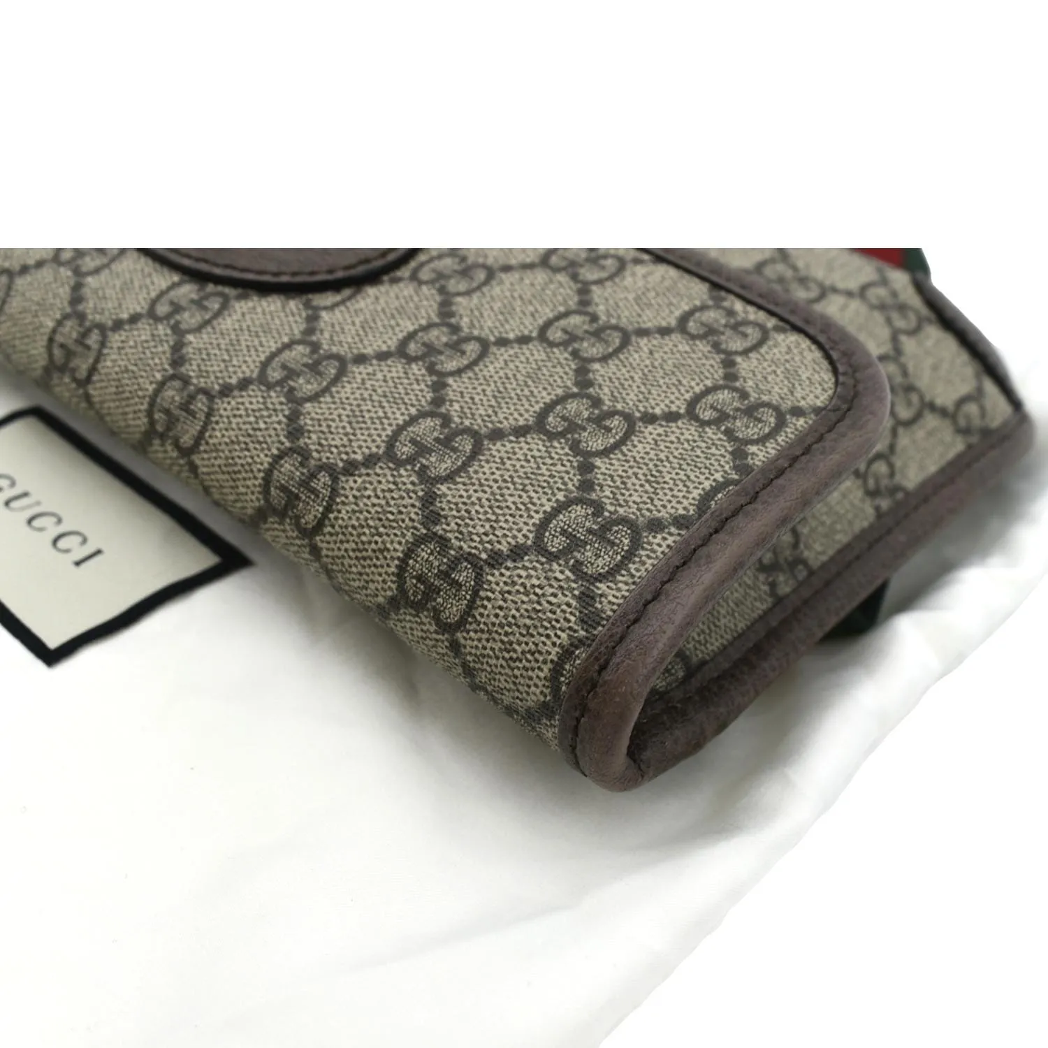 GUCCI Neo Vintage GG Monogram Canvas Belt Bag Beige 493930