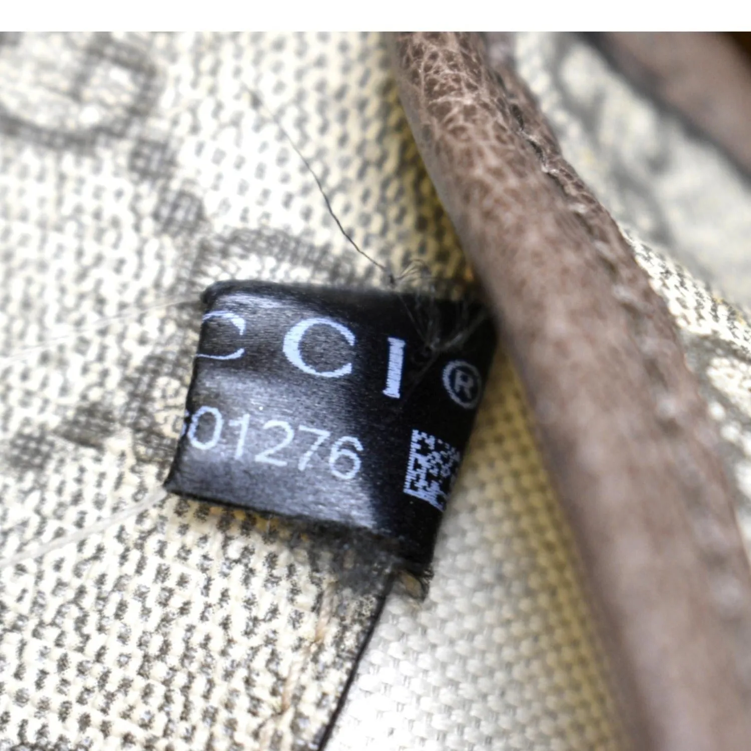 GUCCI Neo Vintage GG Monogram Canvas Belt Bag Beige 493930