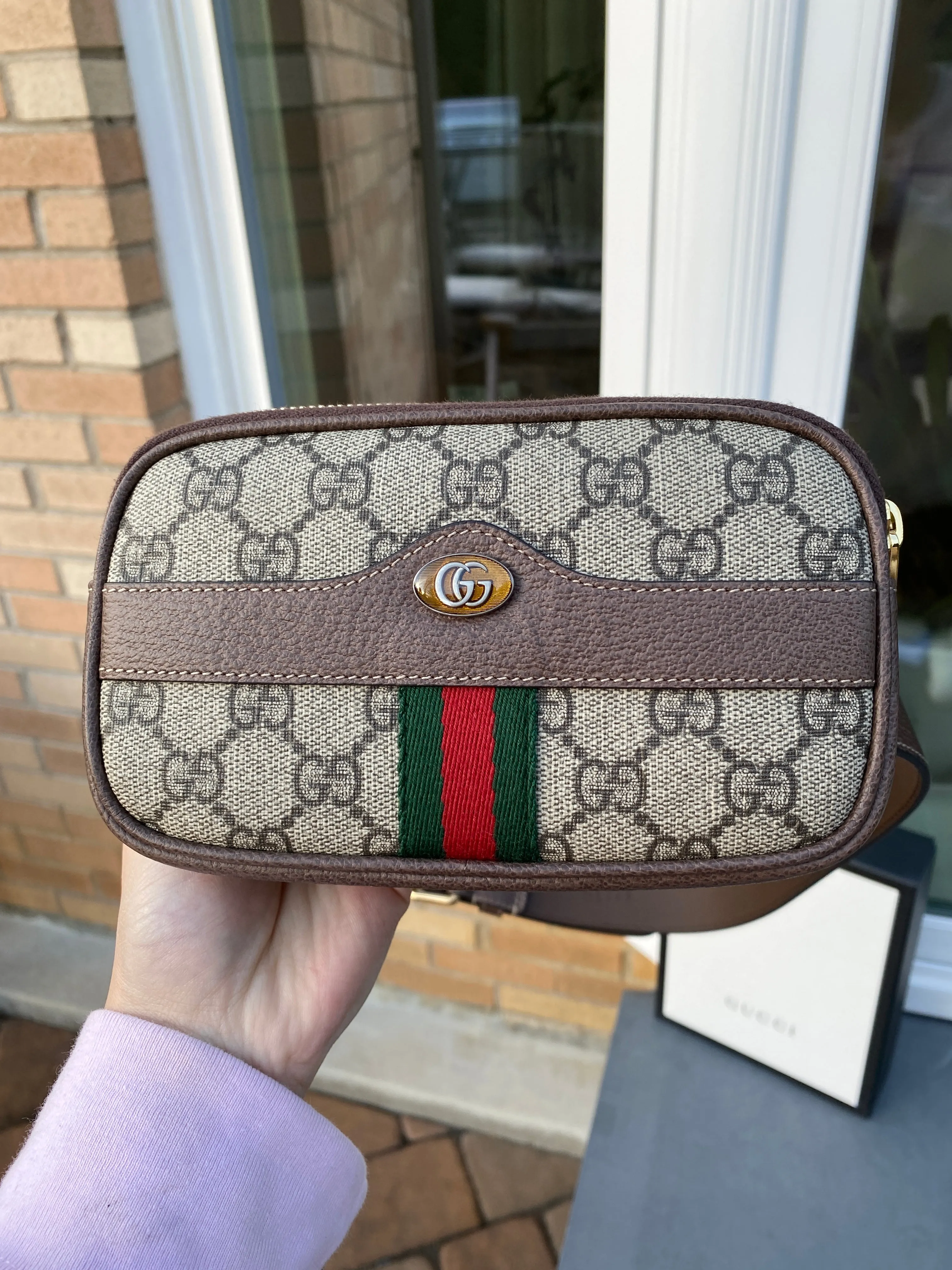 Gucci Ophidia GG Supreme Belt Bag