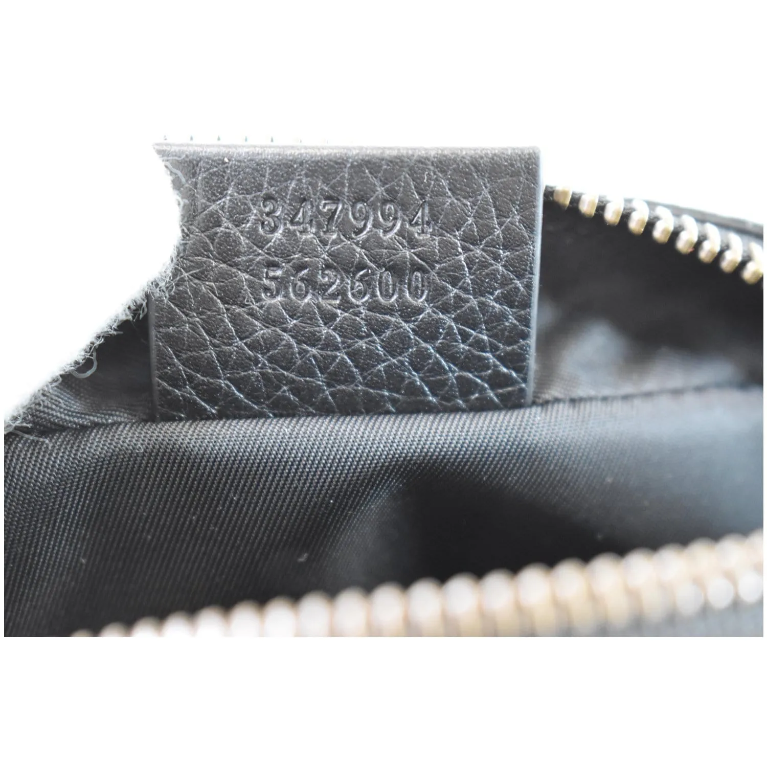 GUCCI Soho Disco Small Leather Crossbody Bag Black 347994