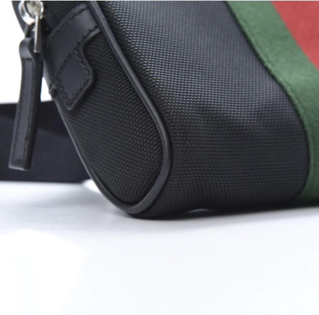 Gucci Web Techno Canvas Belt Bag