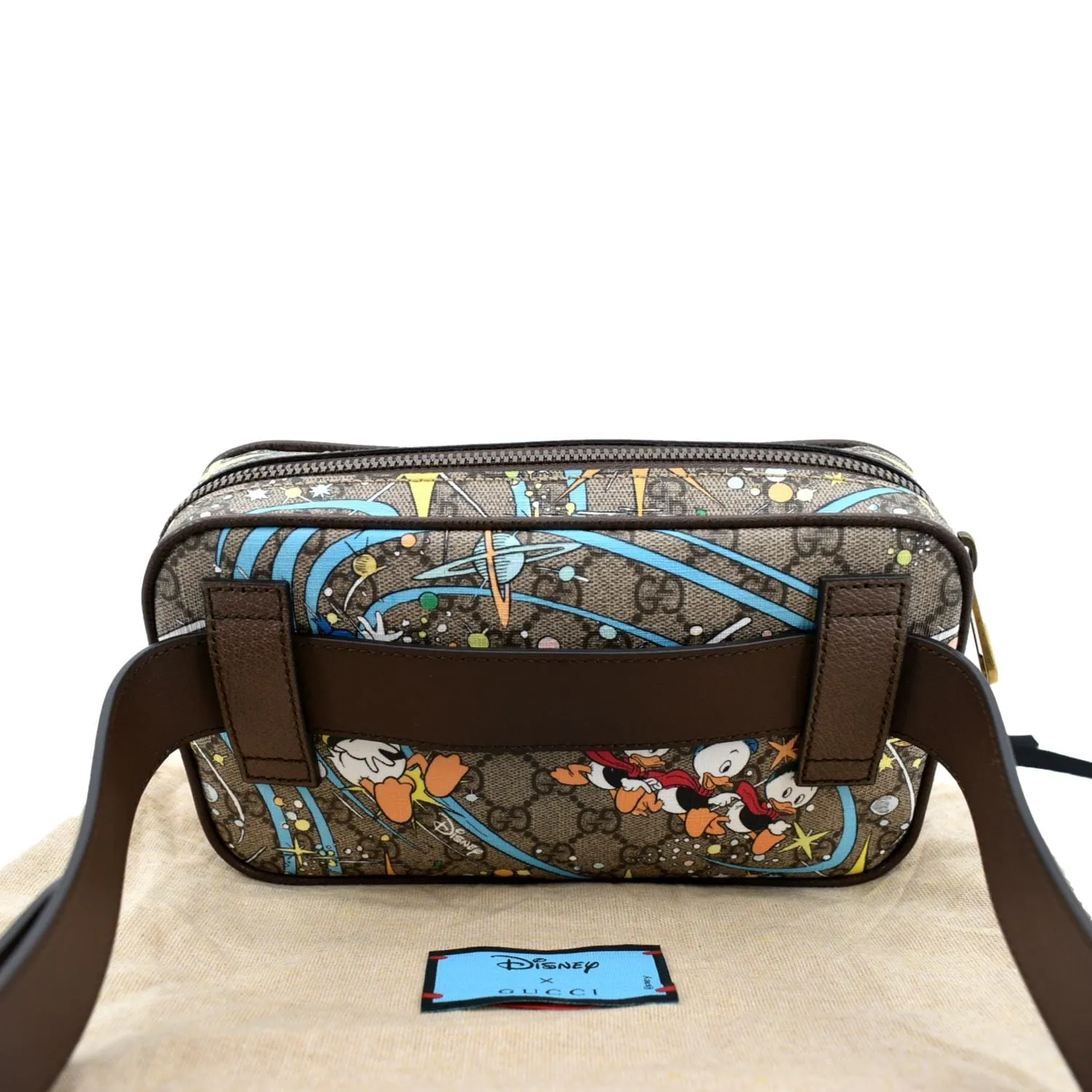 GUCCI xDisney GG Supreme Canvas Belt Bag Beige 602695