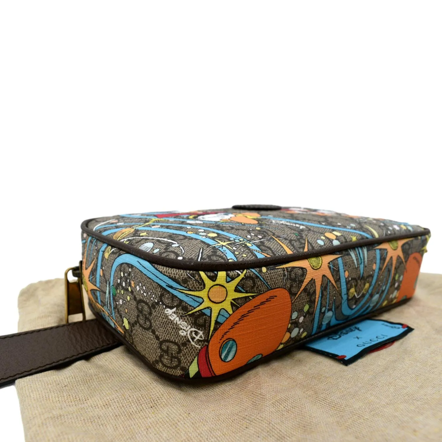 GUCCI xDisney GG Supreme Canvas Belt Bag Beige 602695