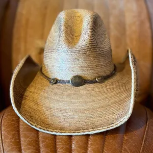 Gus Burn & Roll Palm Straw Hat