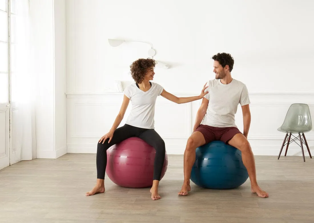 GYM BALL RÉSISTANT TAILLE 1 / 55 cm