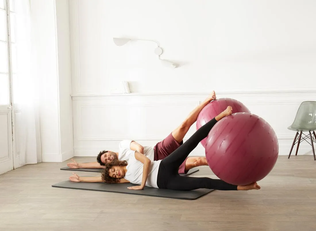 GYM BALL RÉSISTANT TAILLE 1 / 55 cm