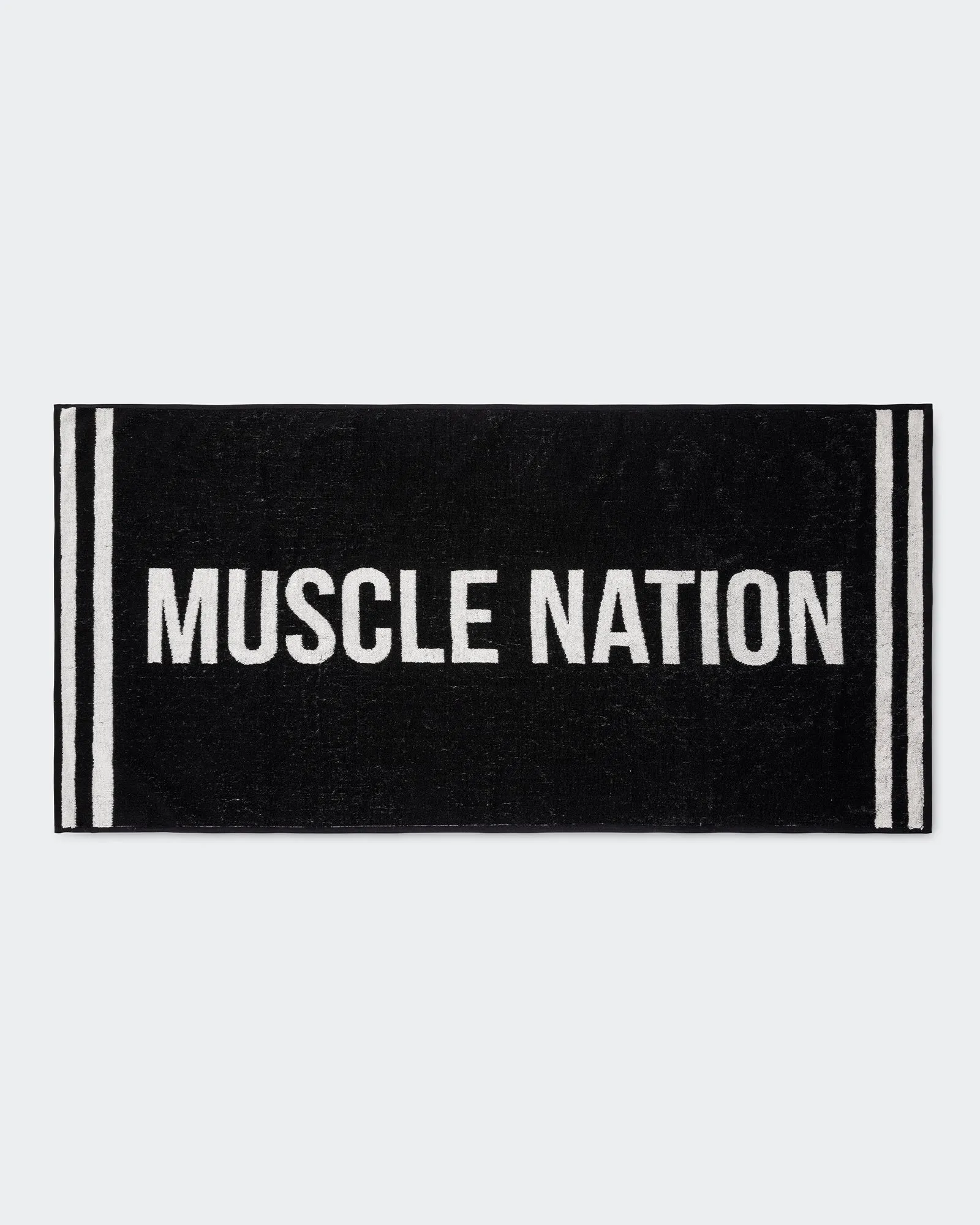 Gym Towel - Black/ White