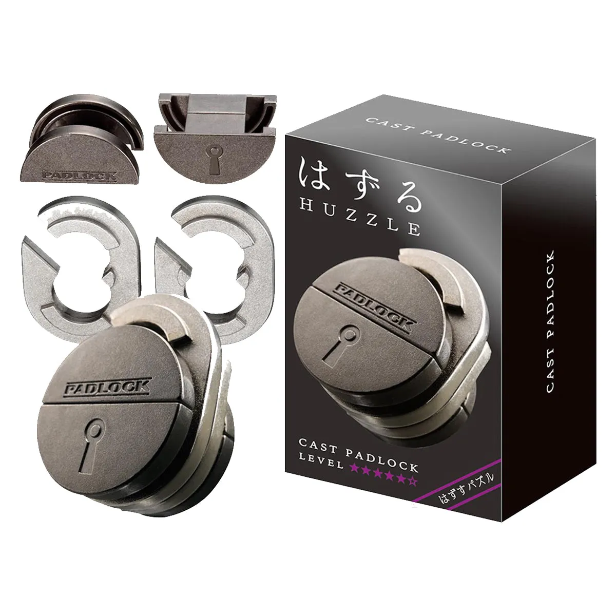 Hanayama Huzzle Hand Puzzle L5 Padlock