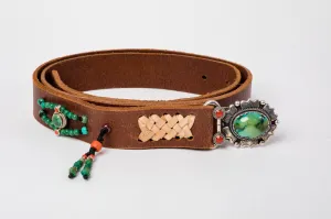 Handmade Belt With Gemstones