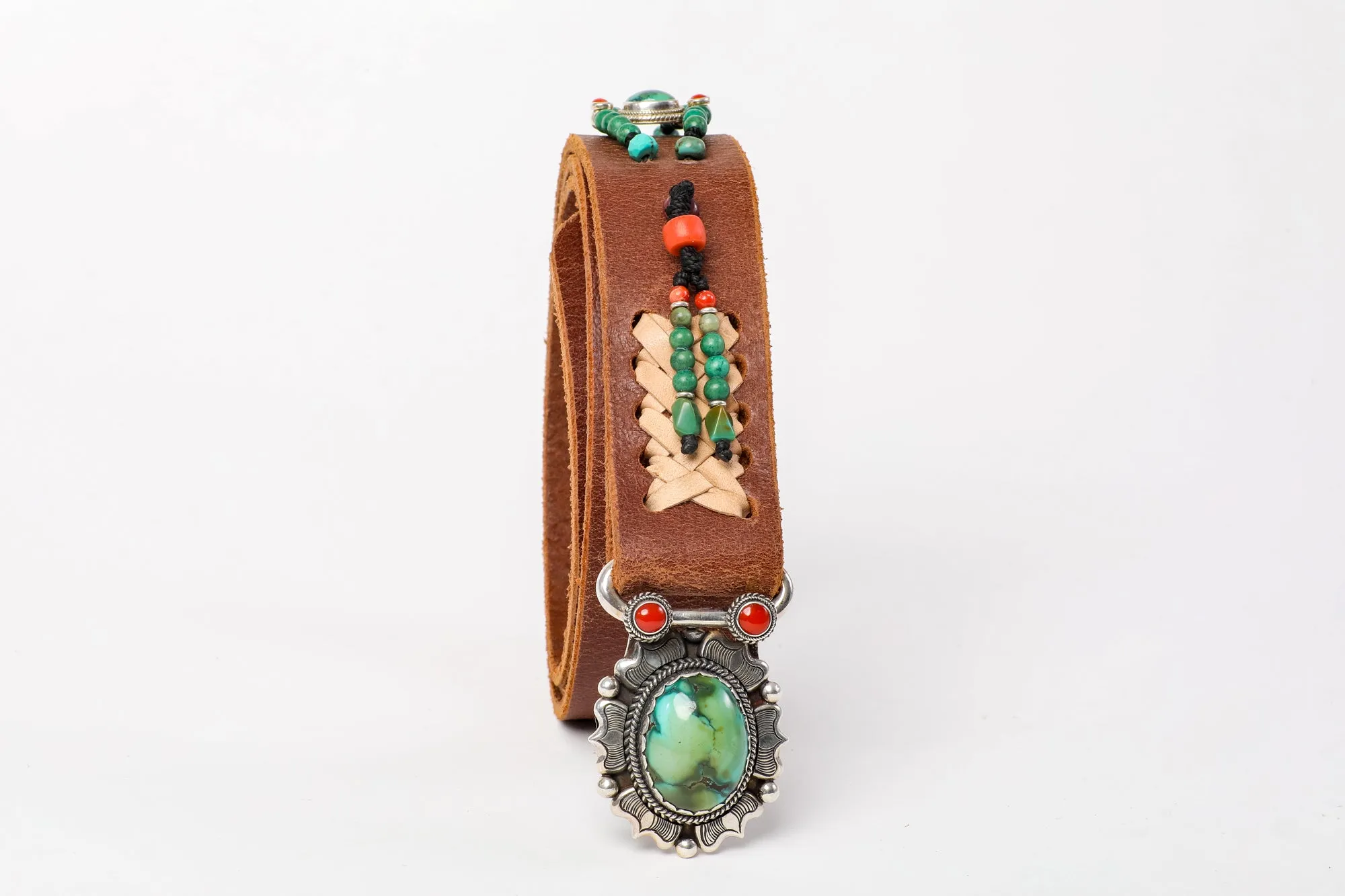 Handmade Belt With Gemstones
