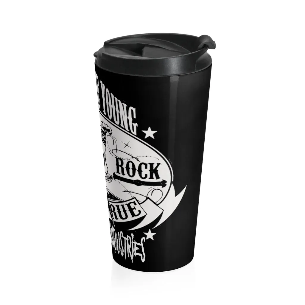 Hard Rock / Stay True /Stainless Steel Travel Mug