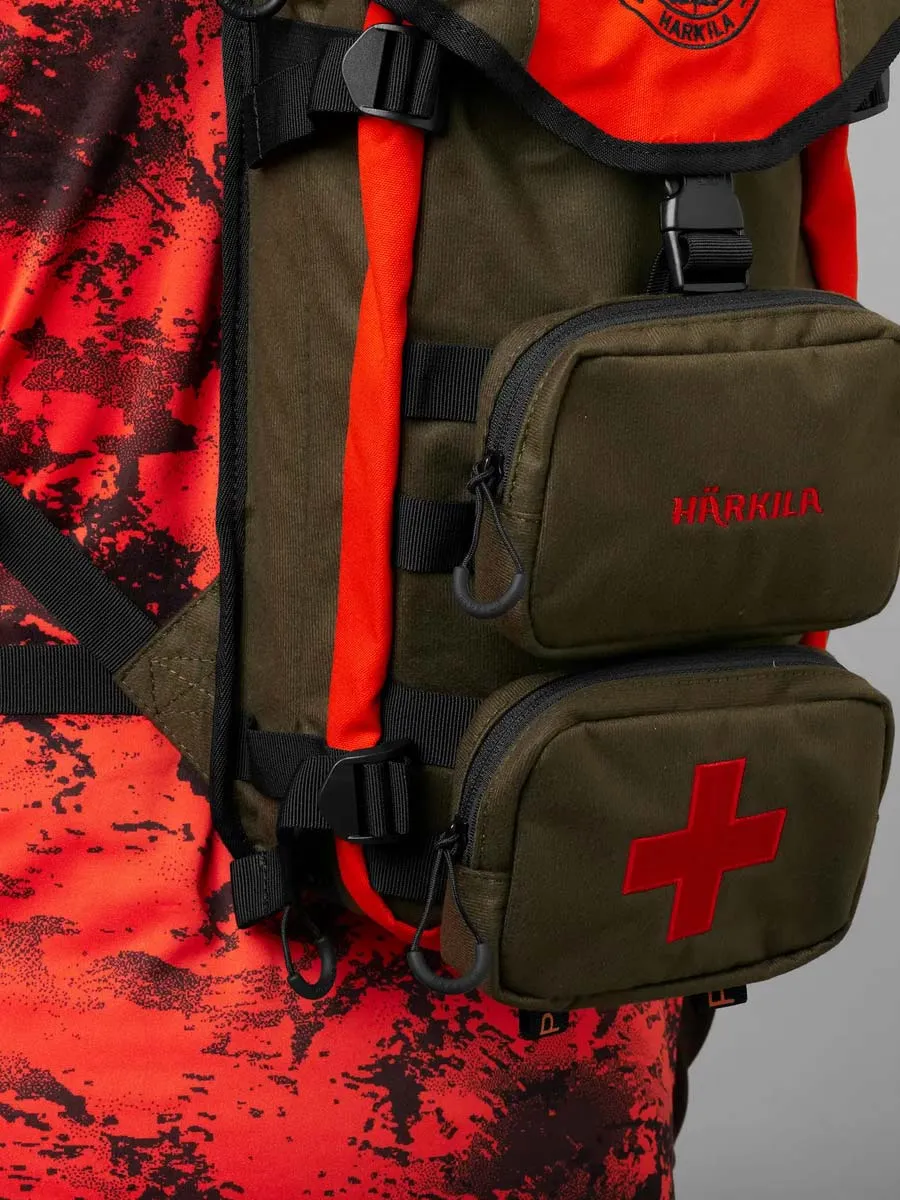 HARKILA Wildboar Pro Rucksack - 12 Litre - Willow Green & Orange