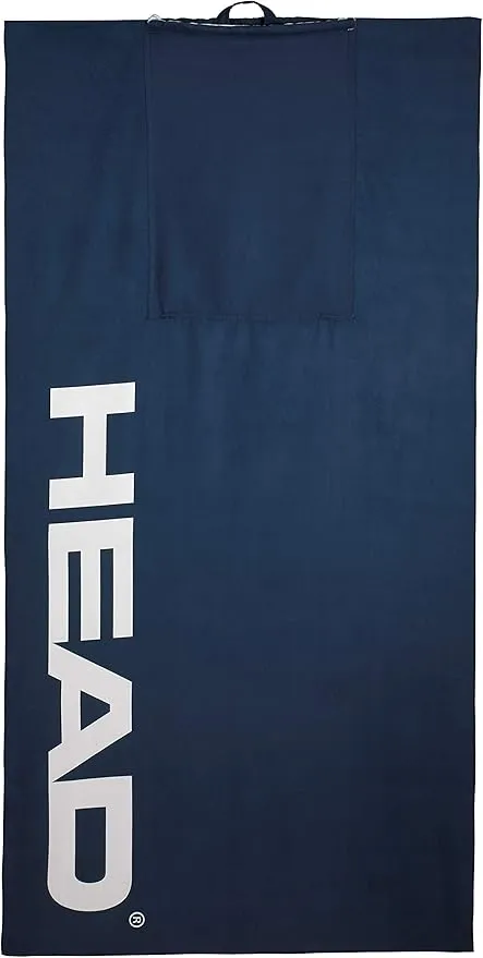 HEAD Adventure Lightweight Storage Travel Backpack Beach Towel for Snorkeling and Swim, Adult - Navy (P.481257-NV)
