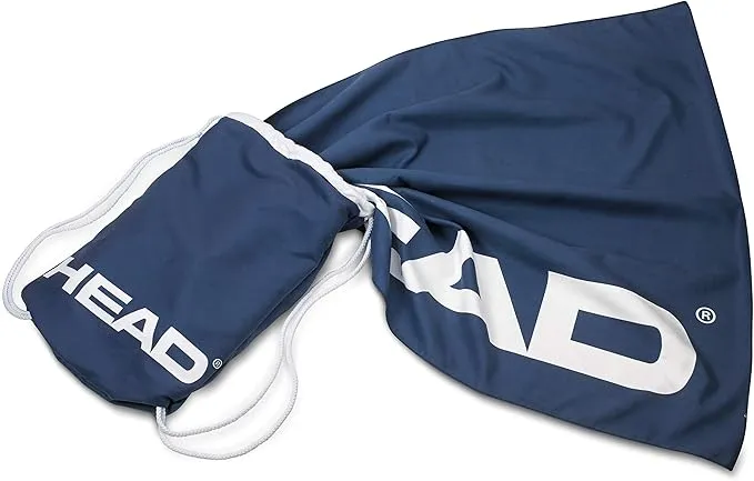 HEAD Adventure Lightweight Storage Travel Backpack Beach Towel for Snorkeling and Swim, Adult - Navy (P.481257-NV)