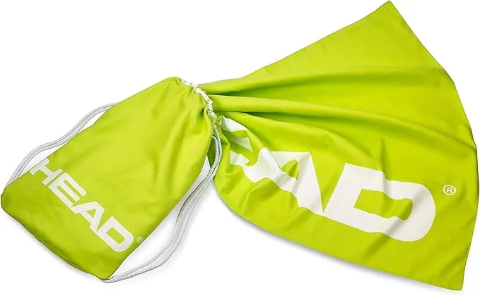 HEAD Adventure Lightweight Storage Travel Backpack Beach Towel for Snorkeling and Swim, Junior - Lime (P.481258-LM)