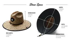 HEMLOCK HAT CO. Glider Unisex Straw Hat