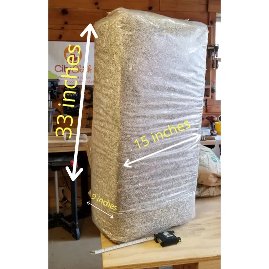 Hemp bedding for chickens - 33 lb bale