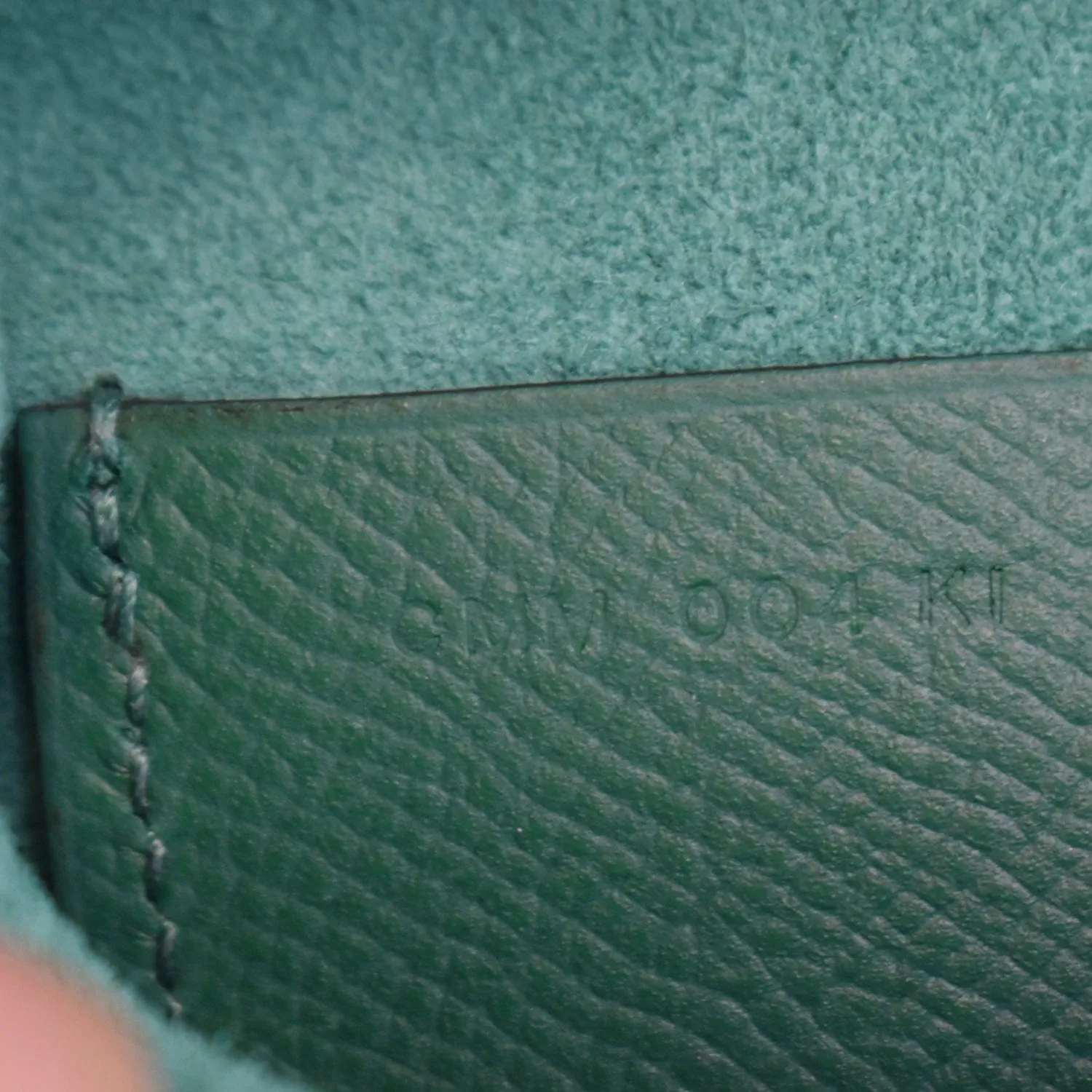 HERMES Evelyne Sellier 29 Epsom Leather Crossbody Bag Vert Vertigo