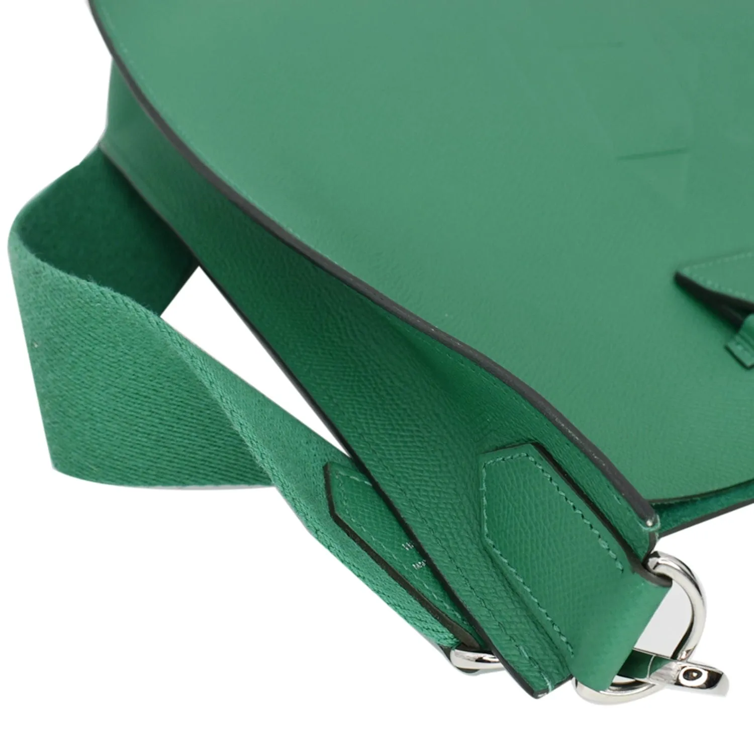 HERMES Evelyne Sellier 29 Epsom Leather Crossbody Bag Vert Vertigo