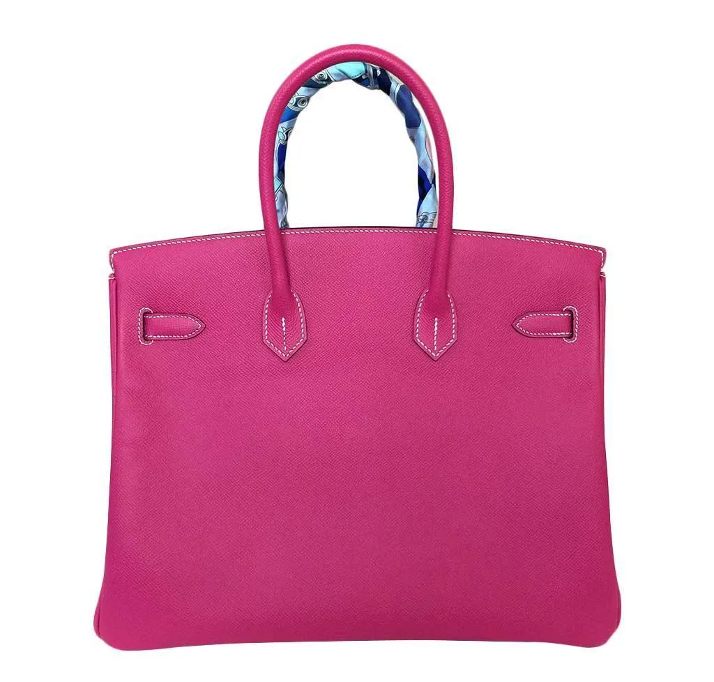 Hermès Birkin 35 Rose Tyrien Bag