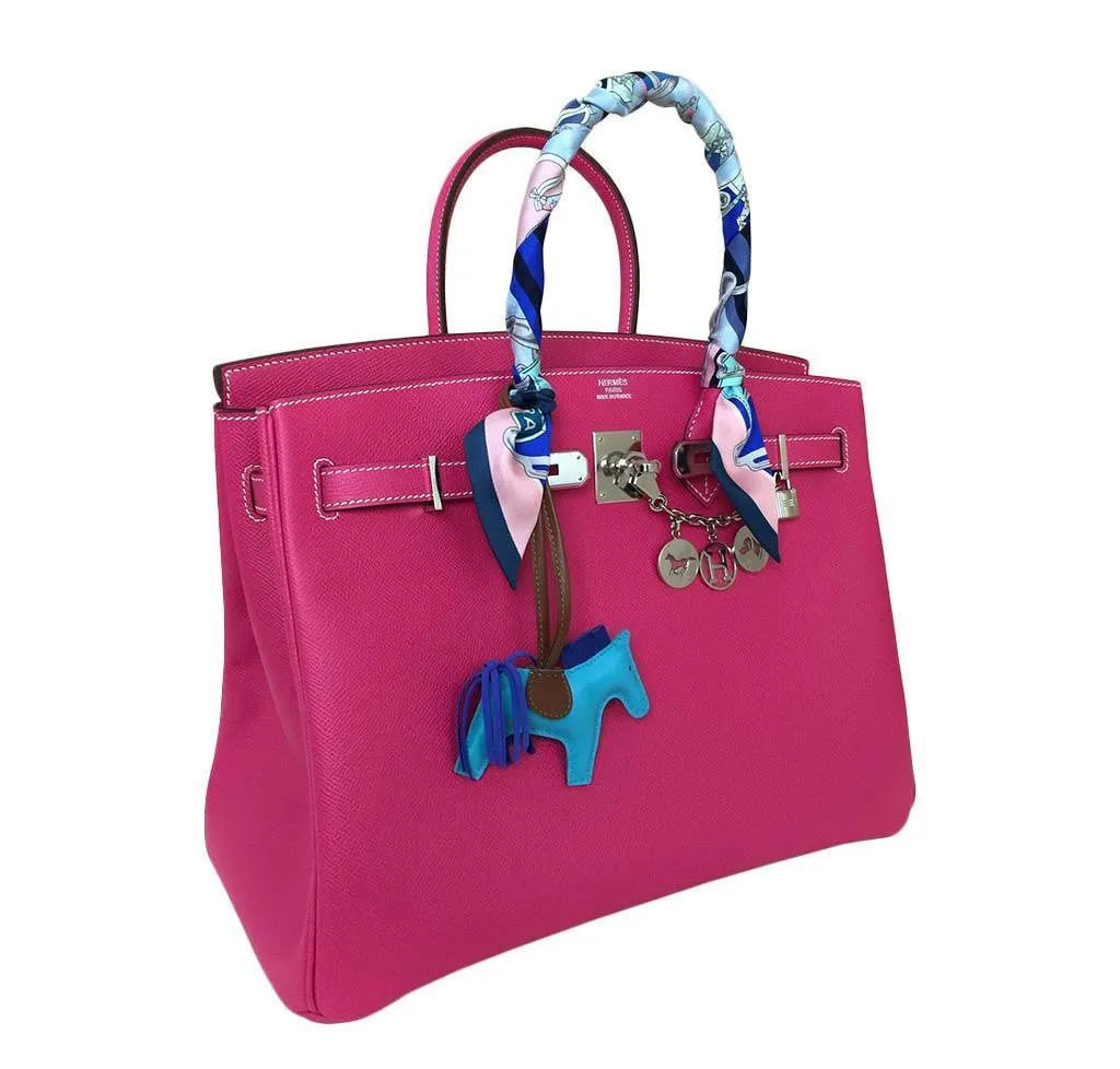 Hermès Birkin 35 Rose Tyrien Bag