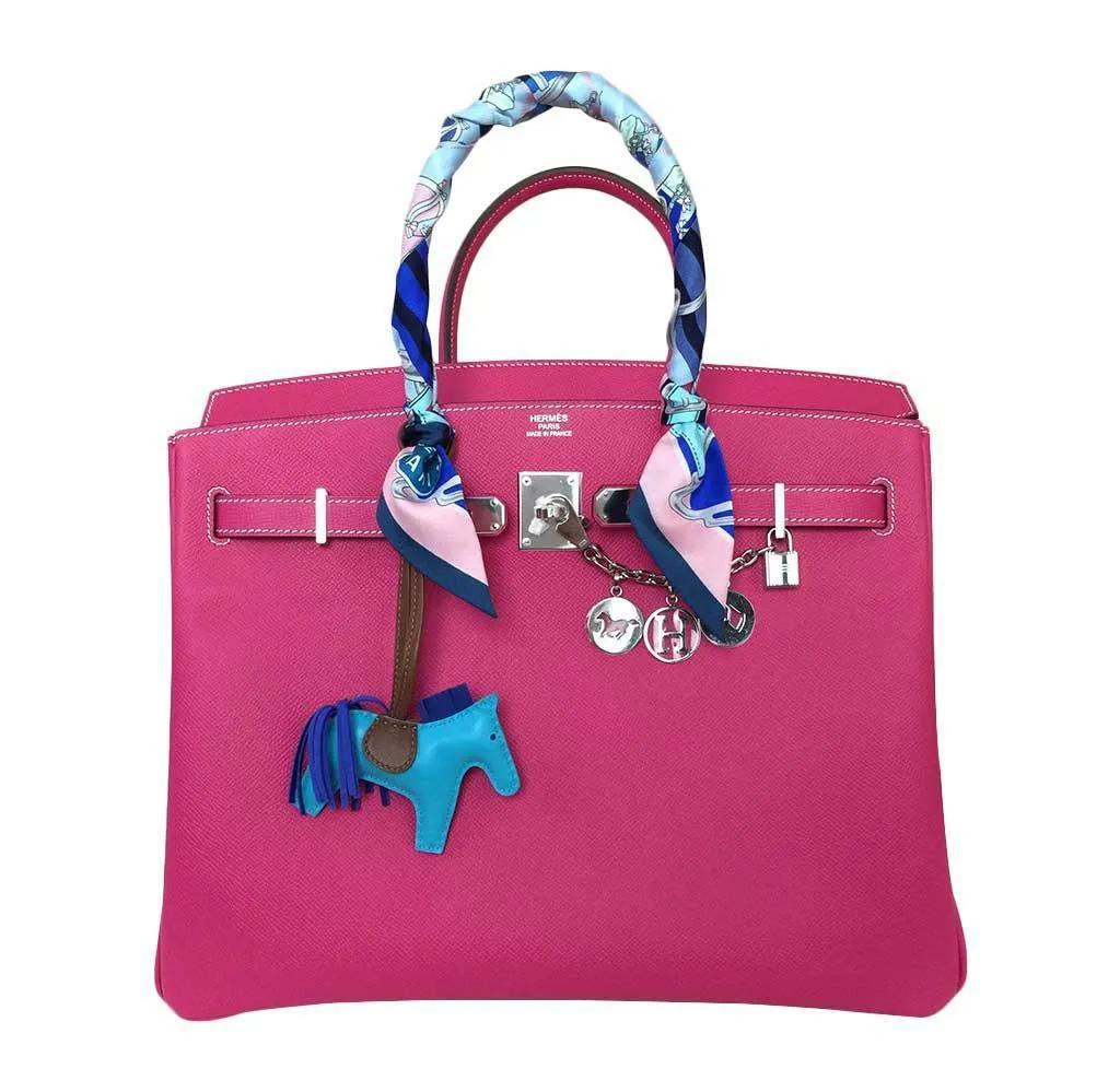 Hermès Birkin 35 Rose Tyrien Bag