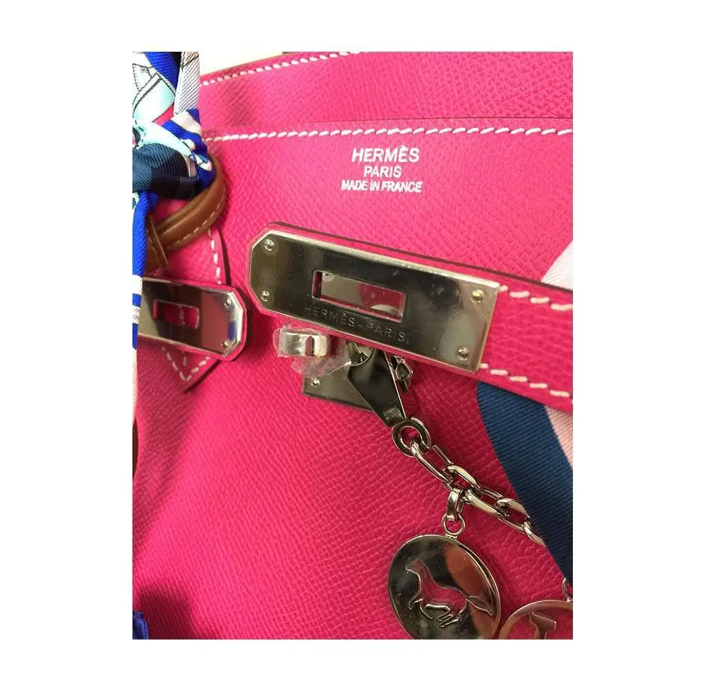 Hermès Birkin 35 Rose Tyrien Bag