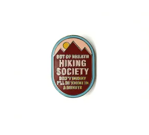 Hiking Society Enamel Pin