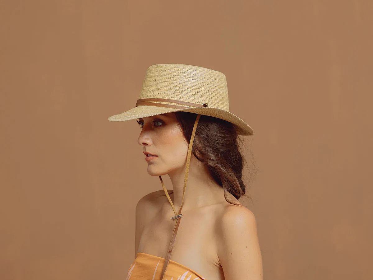 Hippie Hat with Leather Band