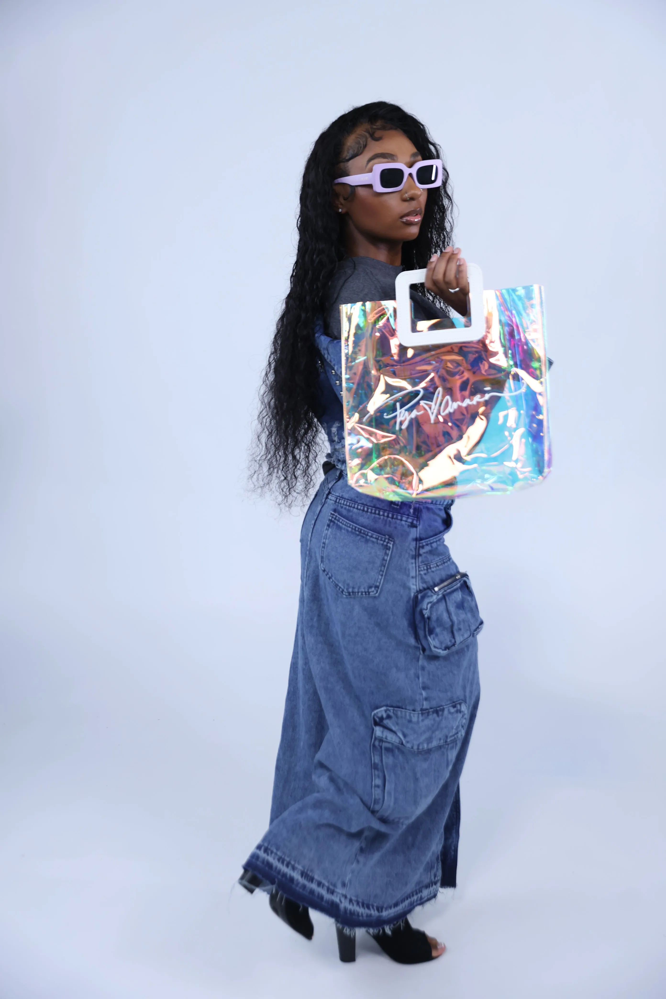 Holographic Peja And Amari Tote Bag
