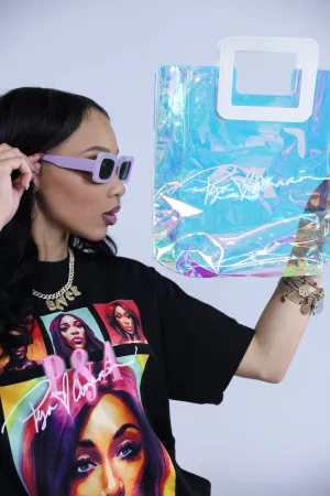 Holographic Peja And Amari Tote Bag