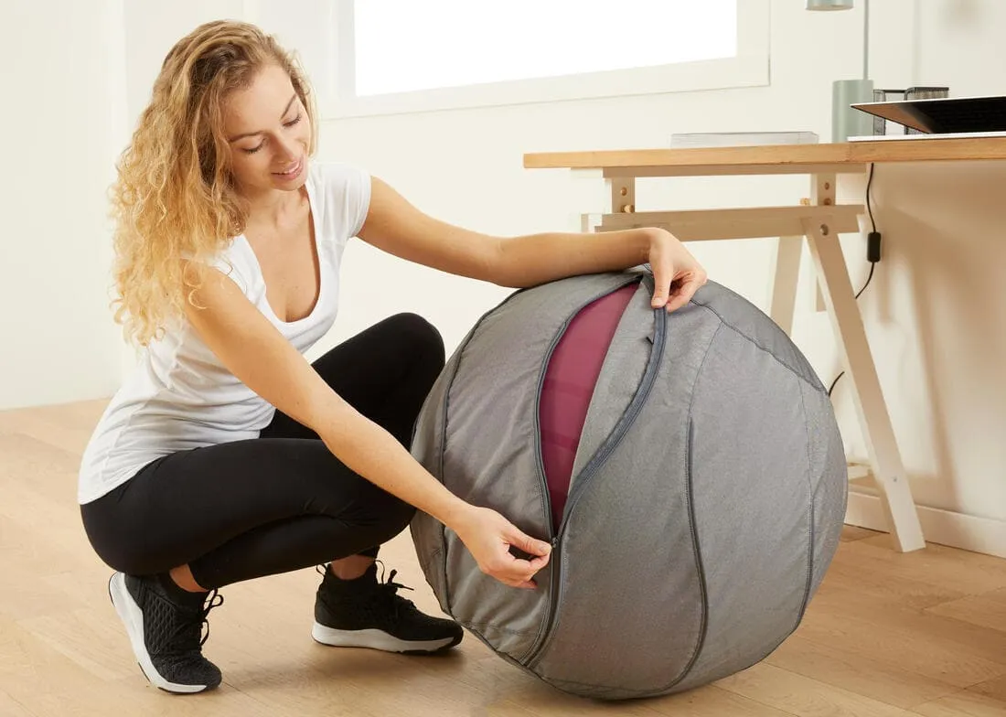 HOUSSE DE PROTECTION GYM BALL PILATES TAILLE 3 / 75 cm