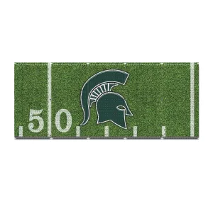 HWC15091- Michigan State Spartans Football (5 Panels) | 80" x 32" (tall) | Printed Pegboards | Collegiate