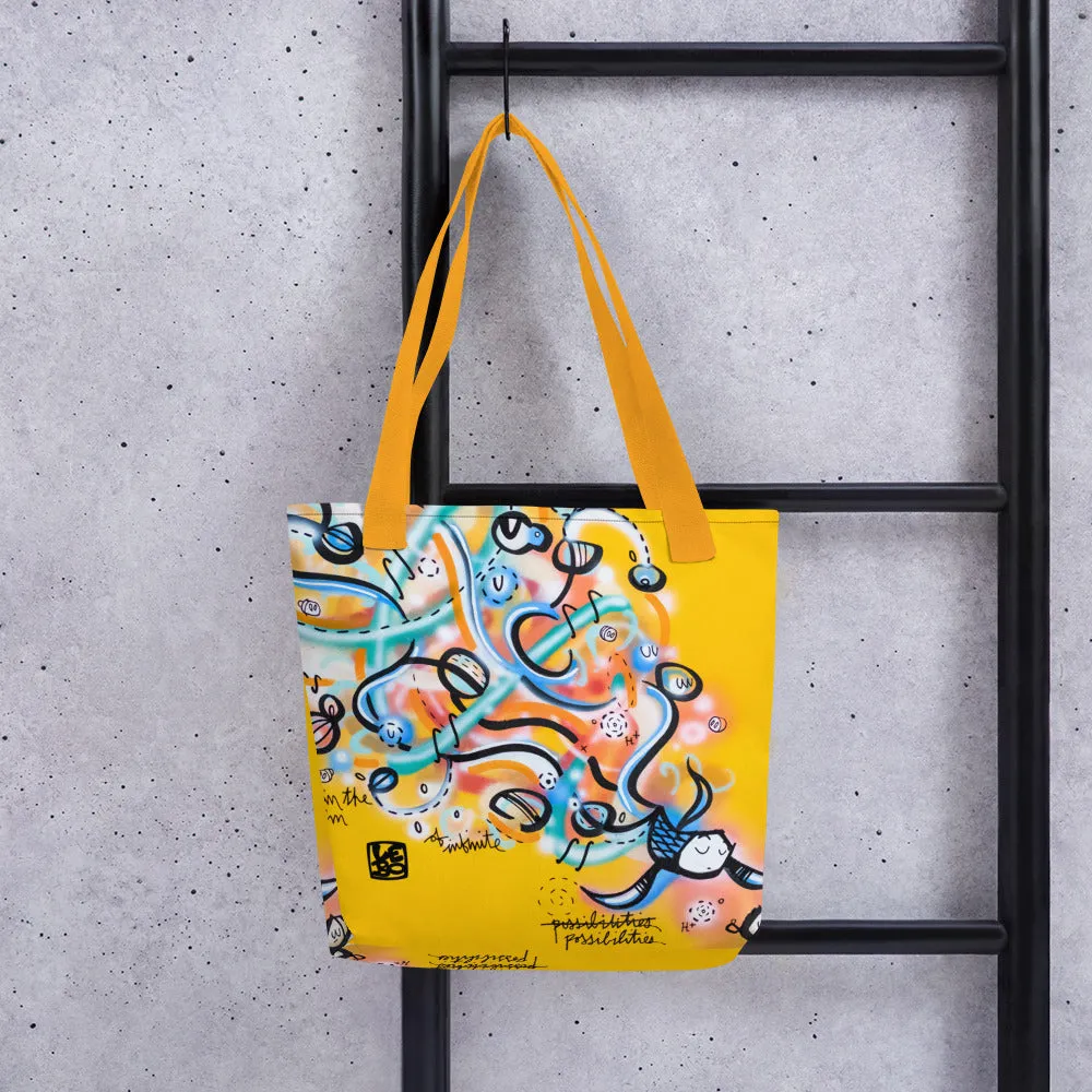 Infinite-Possibilities – Lebo Tote bag