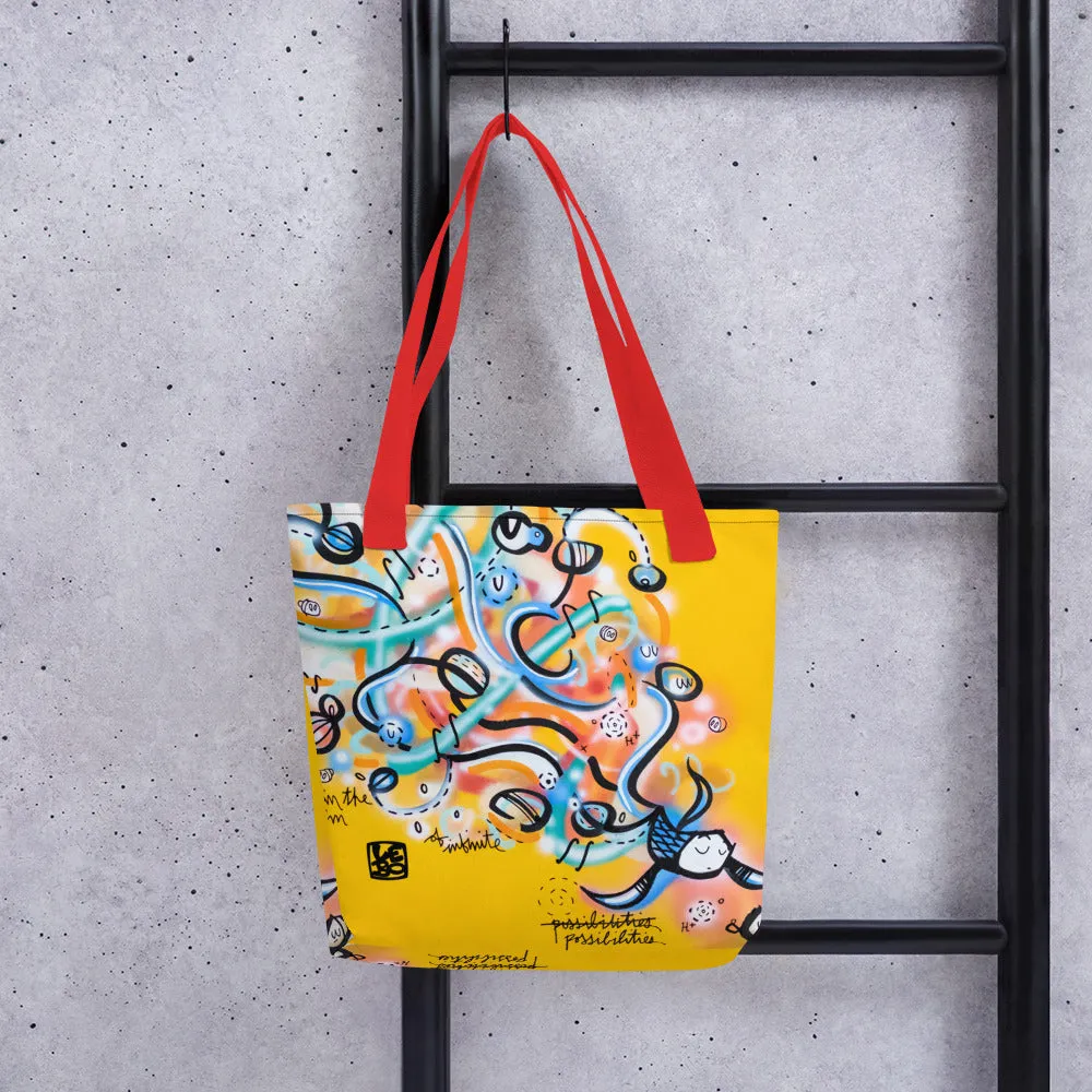 Infinite-Possibilities – Lebo Tote bag
