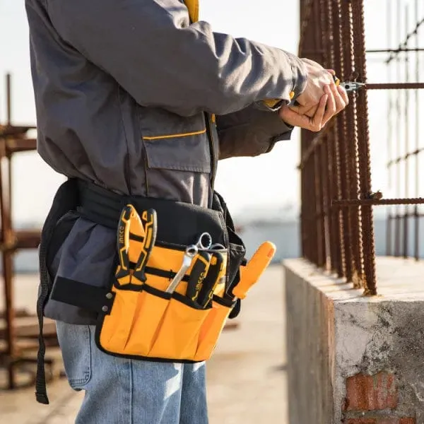 Ingco Professional Waist Tools Bag Belt with 10 Pockets - HTBP020328