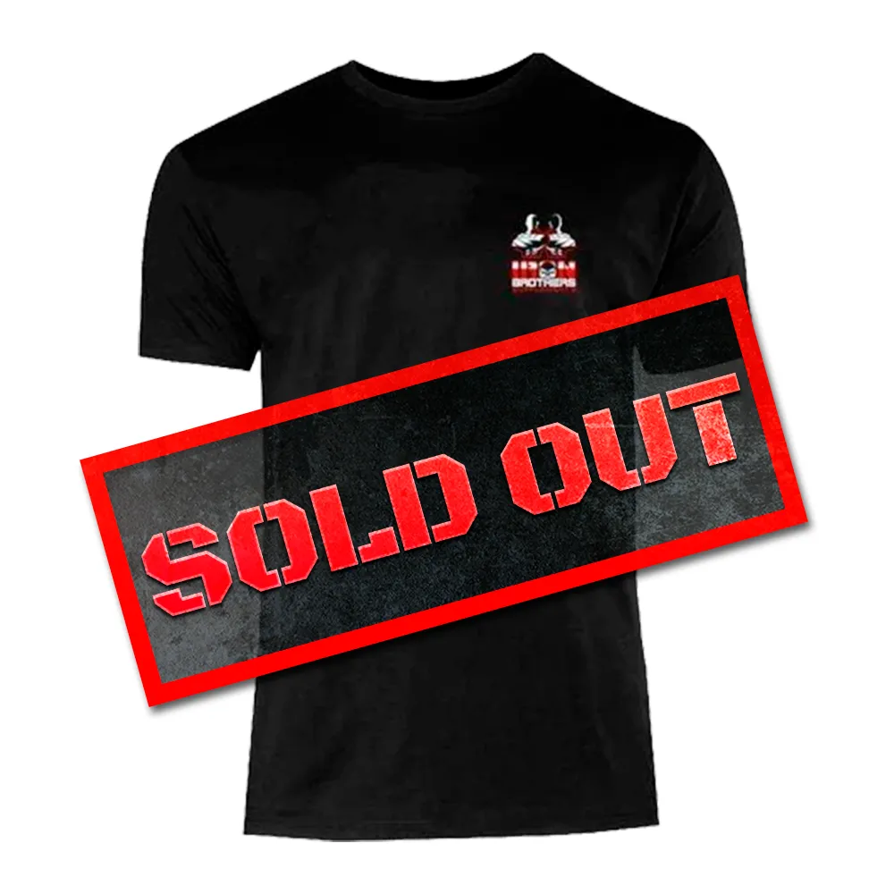Iron Brothers Black Gym Tee