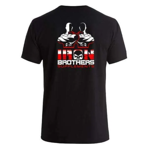 Iron Brothers Black Gym Tee
